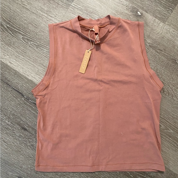 NWT Skims Mock Neck Tank Top